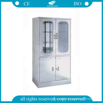 AG-SS005 Wardrobe hospital storage instrument locker steel cabinet